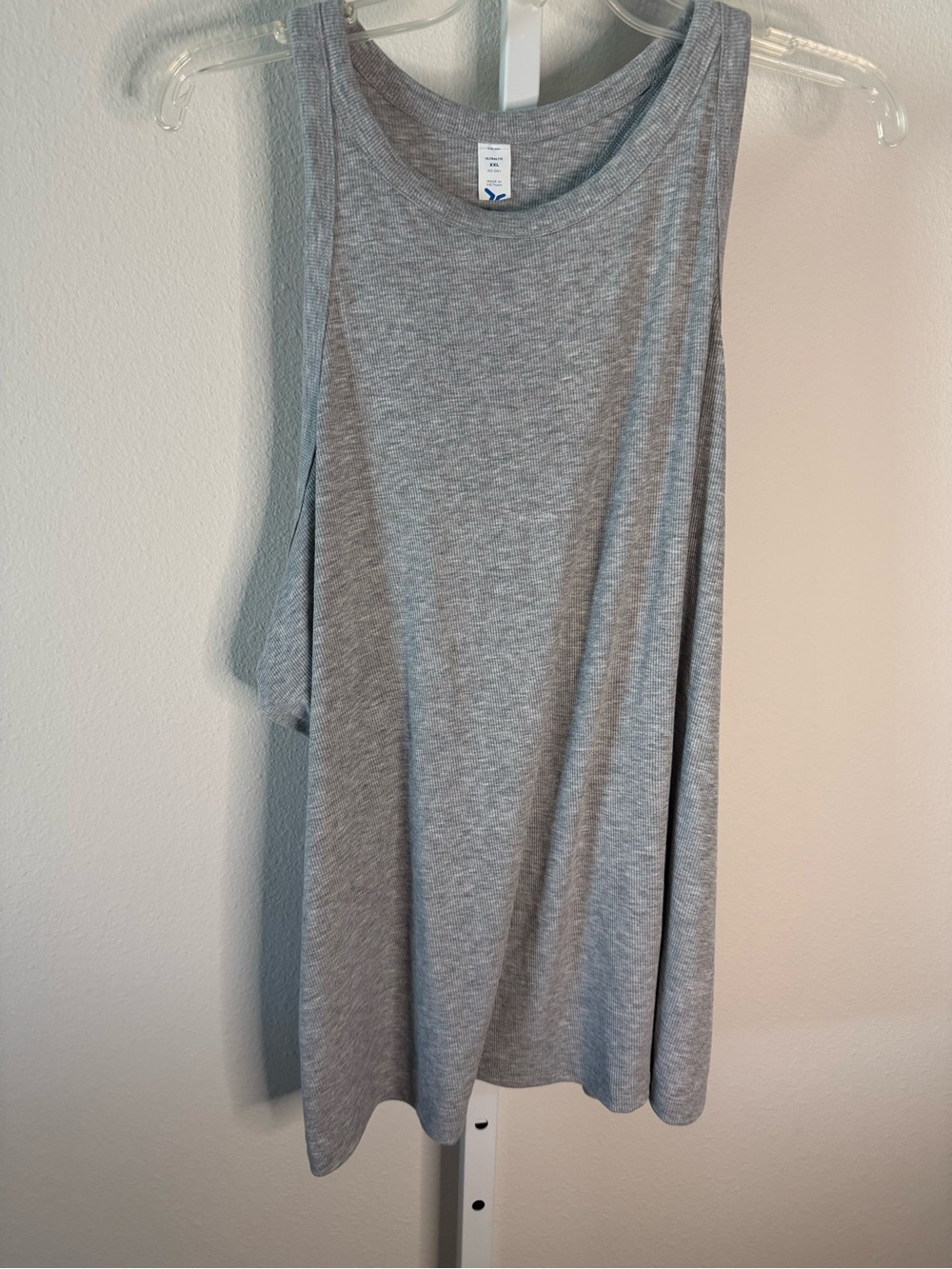 NWOT- Old Navy Ultra Lite Go Dry Grey Tank Top